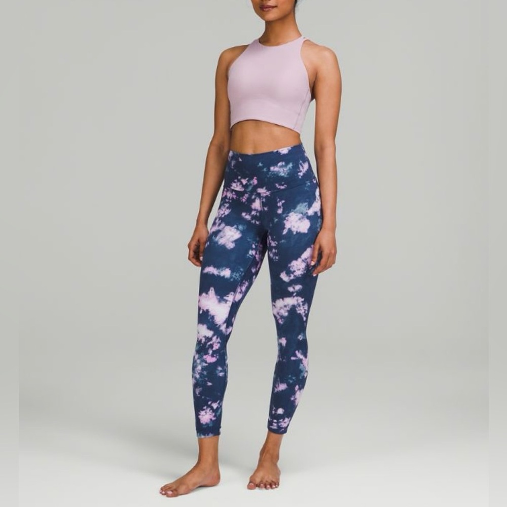 Lulu Lemon Size 2 Align Tie Dyed Leggings. 💜⚡️
